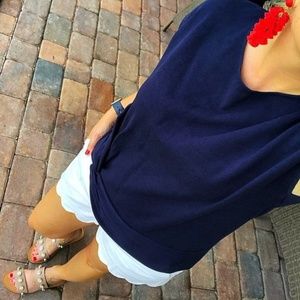 JCrew Scalloped Shorts